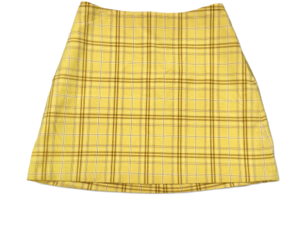 Yellow Skirt Mini & Short By Wilfred, Size: 8 Fashion