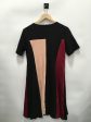 Black & Red Dress Casual Midi Hutch, Size L Online Hot Sale