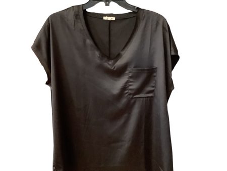 Black Top Short Sleeve Jodifl, Size S Online Sale