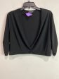 Black Cardigan Perceptions, Size L Hot on Sale