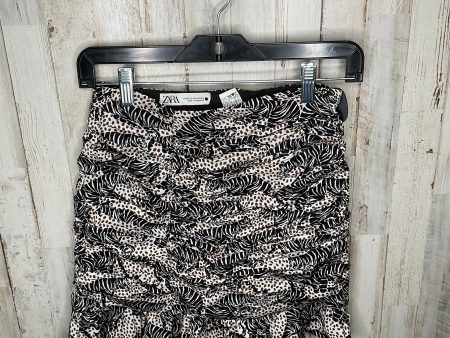 Animal Print Skirt Midi Zara, Size Xs Supply