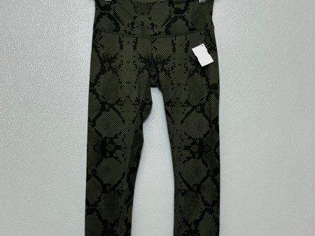 Green Athletic Capris Lululemon, Size S Online Hot Sale