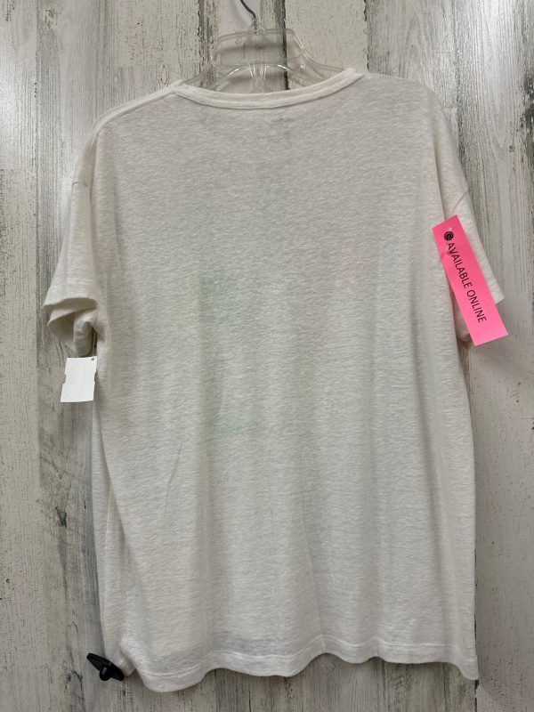 White Top Short Sleeve Aerie, Size S Cheap