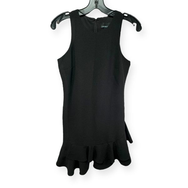 Black Dress Casual Midi Cynthia Rowley, Size 4 Hot on Sale