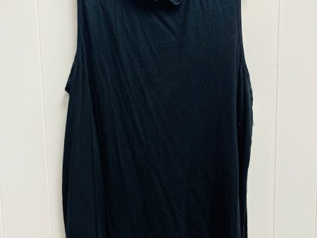 Black Top Sleeveless T.la, Size 2x Fashion