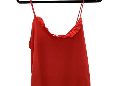 Red Top Sleeveless Adrienne Vittadini, Size M Online now