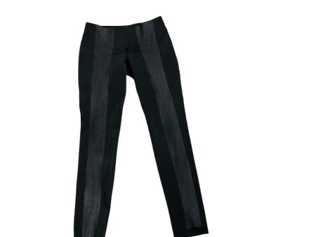 Black Pants Designer Nicole Miller, Size 4 Online Hot Sale