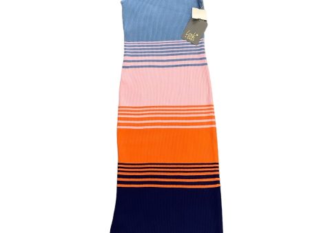 Striped Pattern Dress Casual Maxi Cmc, Size S Online Hot Sale