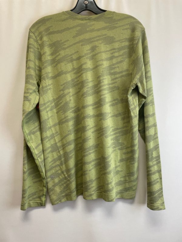 Athletic Top Long Sleeve Crewneck By Lululemon  Size: M Online Hot Sale