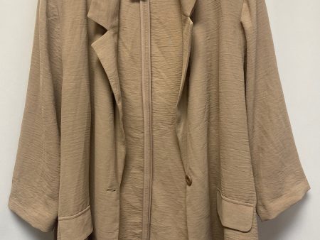 Beige Blazer Clothes Mentor, Size 2x Sale