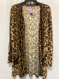 Animal Print Cardigan Clothes Mentor, Size Xl Fashion