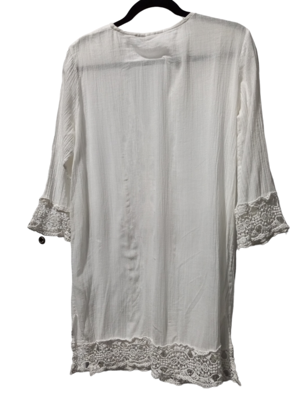 White Swimwear Cover-up Sigrid Olsen, Size S For Cheap