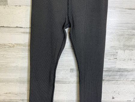 Black & White Athletic Leggings Lululemon, Size 4 Cheap