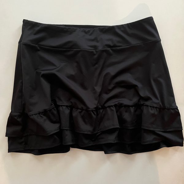 Black Athletic Skirt Skort Crown And Ivy, Size Xl Online now