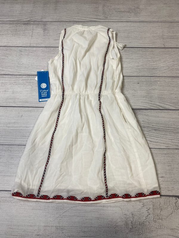 White Dress Casual Midi Madewell, Size Xs Online Sale