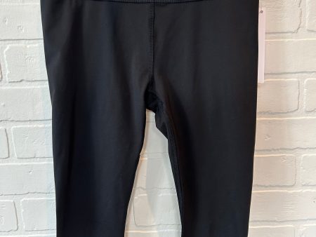 Black Athletic Leggings Capris Athleta, Size 4 on Sale