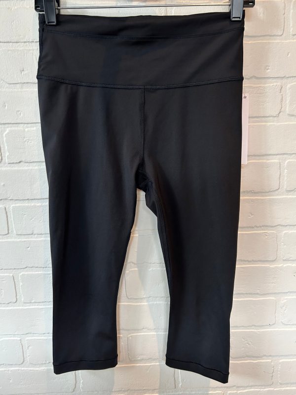 Black Athletic Leggings Capris Athleta, Size 4 on Sale