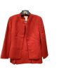 Red Skirt Suit 2pc Lord And Taylor, Size 10petite Sale