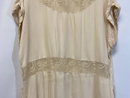 Beige Top Short Sleeve Forever 21, Size Xl Cheap