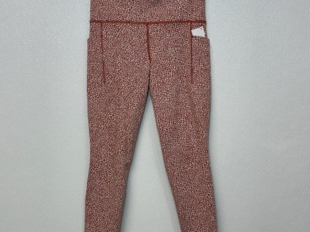 Rust Athletic Leggings Athleta, Size S on Sale