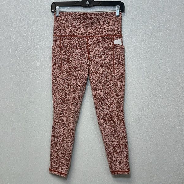 Rust Athletic Leggings Athleta, Size S on Sale