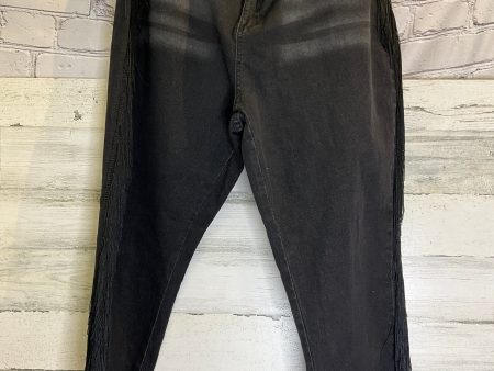 Black Jeans Straight Shein, Size 26 on Sale