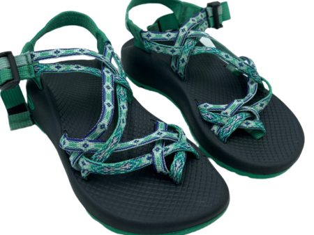 Turquoise Sandals Designer Chacos, Size 6 Supply