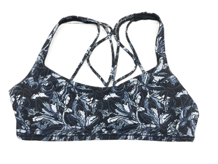 Black & Blue Athletic Bra By Lululemon, Size: M For Discount