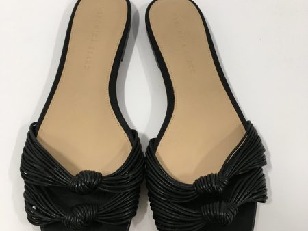 Black Sandals Flats Veronica Beard, Size 9 Fashion