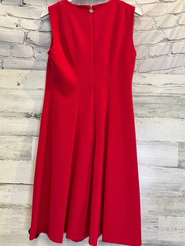 Red Dress Casual Midi Tommy Hilfiger, Size M Sale