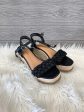 Black Sandals Heels Platform Time And Tru, Size 7.5 Discount