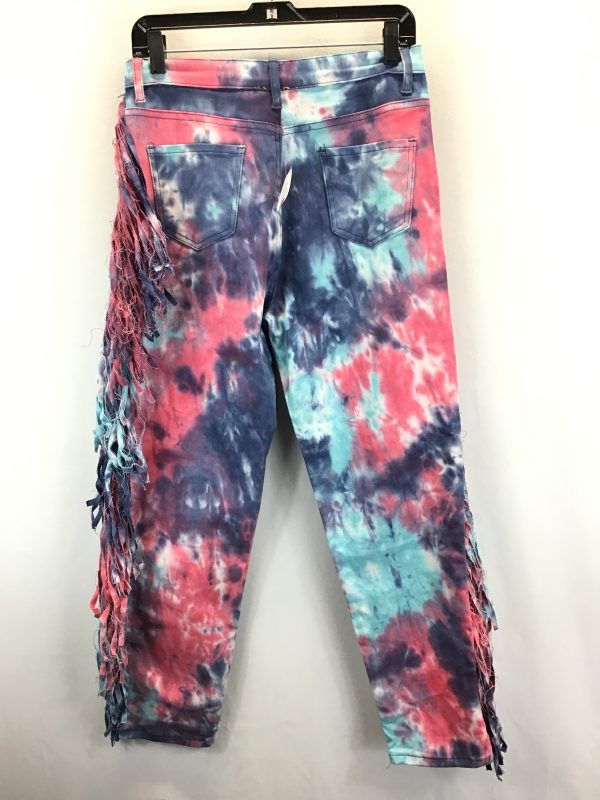 Tie Dye Print Pants Other Clothes Mentor, Size 1x For Cheap