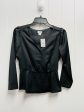 Black Blouse Long Sleeve J. Crew, Size 0 Hot on Sale