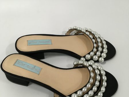 Black Shoes Flats Other Betsey Johnson, Size 6 Online now