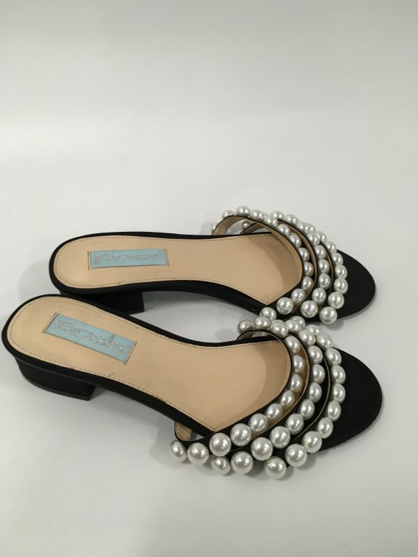 Black Shoes Flats Other Betsey Johnson, Size 6 Online now