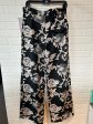 Black & Brown Pants Wide Leg Banana Republic, Size 8 on Sale