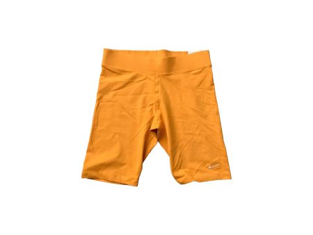 Yellow Athletic Shorts Nike Apparel, Size L For Discount