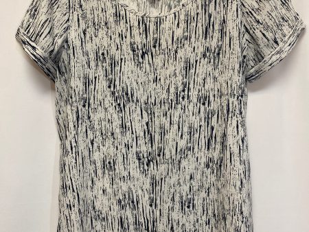 Black & White Top Short Sleeve Express, Size S Online