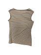 Striped Pattern Top Sleeveless Liz Claiborne, Size M Fashion