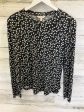 Black & White Top Long Sleeve Rebecca Taylor, Size S on Sale