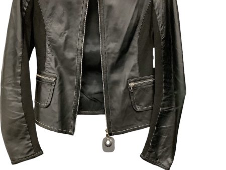 Black Jacket Leather Cmb, Size 40 Online