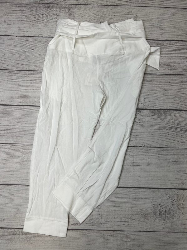 White Pants Ankle Noracora Size M Online Hot Sale