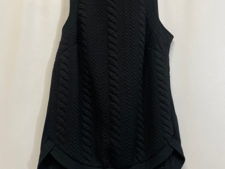 Black Tank Top Bordeaux, Size S For Discount