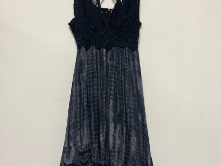 Black & Grey Dress Casual Short Free People, Size Xs Online Hot Sale