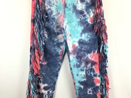 Tie Dye Print Pants Other Clothes Mentor, Size 1x For Cheap