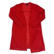 Red Cardigan Ellen Tracy, Size M Online Hot Sale