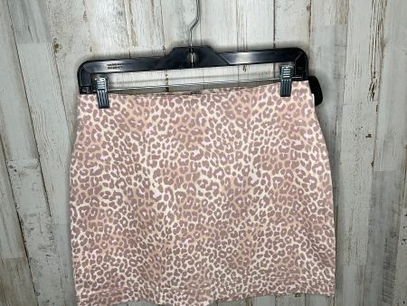 Animal Print Skirt Mini & Short Wild Fable, Size 8 Online