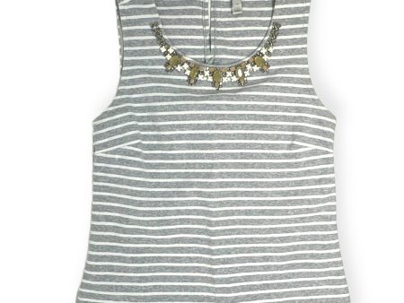 Striped Pattern Top Sleeveless J. Crew, Size Xs For Discount