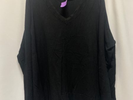 Black Top Long Sleeve Lane Bryant, Size 3x For Sale