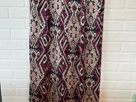 Black & Pink Pants Wide Leg Banana Republic, Size 8 Online Hot Sale